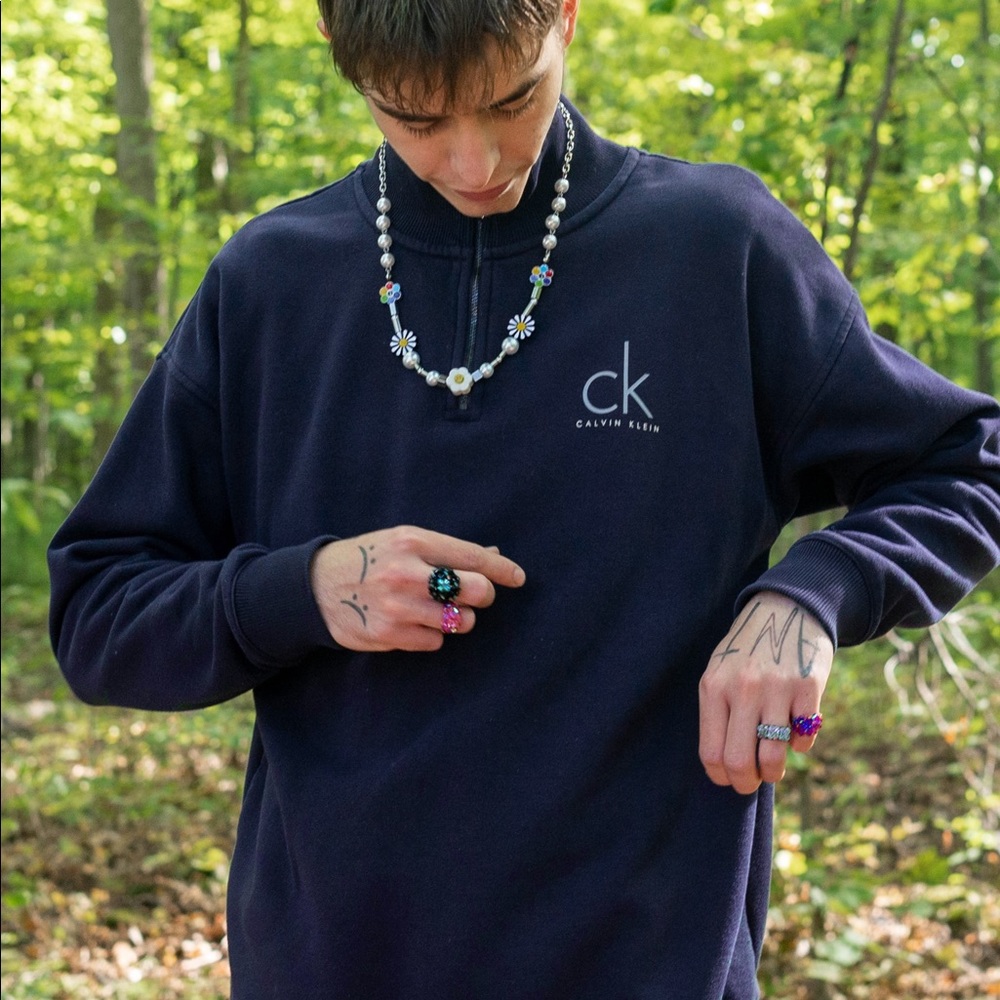 Calvin Klein 1/4 Zip Sweater